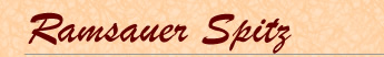 Ramsauer Spitz